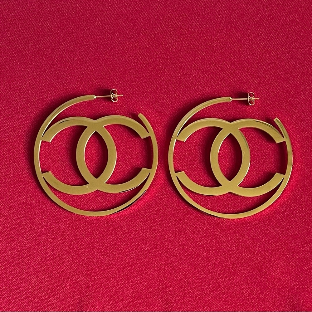 Gold Hoop Earrings